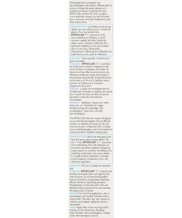 La Roche Posay Effaclar Mat Anti-Ageing Cream 40g - Best for Oily Skin & Acne | International Shipping - Buy Online on GoSupps.com