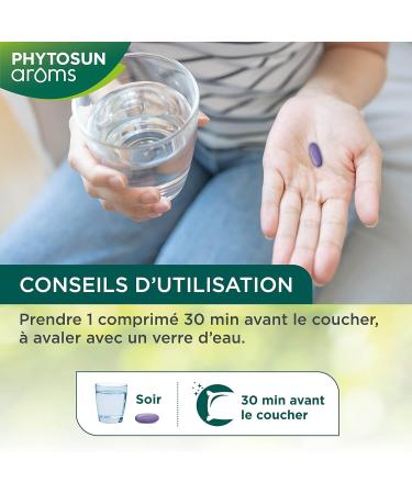  PHYTOSUN AROMS Phytosun Ar ms Triple Action Sleep Essential Oil Relaxation & Sleeping Repairing And Reduced Fatigue (1 2 3) - 30 Tablets - Buy Online on GoSupps.com