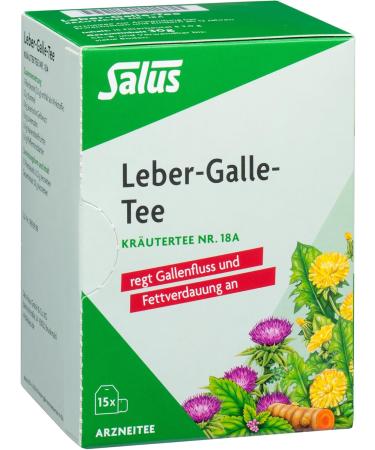Salus Liver and Gallbladder Tea No. 18a 30 g - Buy Online on GoSupps.com