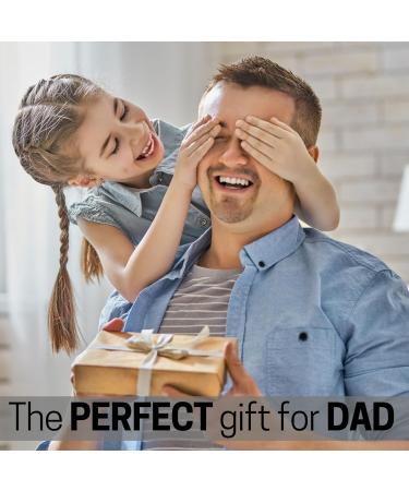 Willis Judd Men's Dad Bracelet - Gold & Blue Carbon Fiber Magnetic Bracelet in Gift Box | International Shipping Available - Buy Online on GoSupps.com