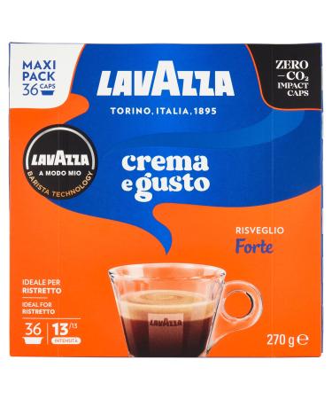 Lavaza 144 Original Modo Mio Capsule Cream Mix and Strong Taste (4 x 36)