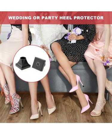 8 Pairs High Heel Protectors - Non-Slip Caps for Grass & Outdoor Events | 4 Sizes for Heel Repair - Buy Online on GoSupps.com