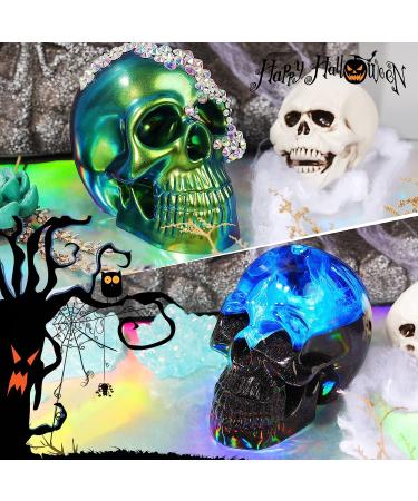 Let's Resin 3D Large Silicone Skull Mold for Epoxy Resin Crafting - Skeleton Skull Decor Mold for Candle Making and Home Decor - Buy Online on GoSupps.com