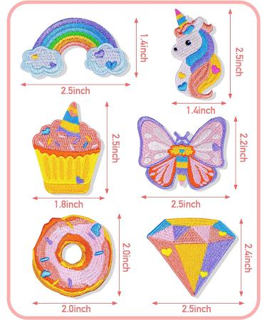 Girl Fashion Pink Embroidered Iron On Patch for Clothing, Backpacks, Hats - DIY Sewing Applique Accessory - Buy Online on GoSupps.com