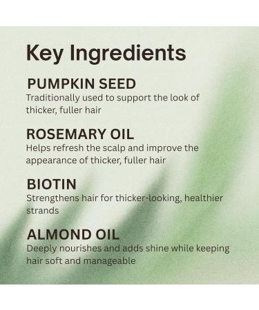 Regrowz Shampooing paississant pour cheveux au palmier nain beurre de karit biotine noix de coco argon huile de romarin bio et v g talien 225 ml 225 ml (Lot de 1) - Buy Online on GoSupps.com