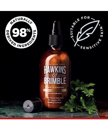 Hawkins & Brimble Oil Control Men s Face Moisturiser Sensitive Skin Moisturiser for Men with Natural Ingredients Moisturiser for oily Skin Men s Moisturiser with No Parabens or Animal Testing - Buy Online on GoSupps.com