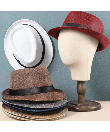 10 Pcs Classic Fedora Hats for Men and Women - Gangster Cap, 1920s Party Accessories - Buy Online on GoSupps.com
