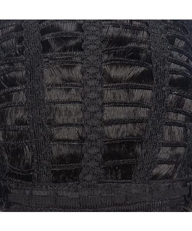 Realistic Black Curly Wig for Men - Fluffy Daily Hairstyle for All Ages - Buy Online on GoSupps.com