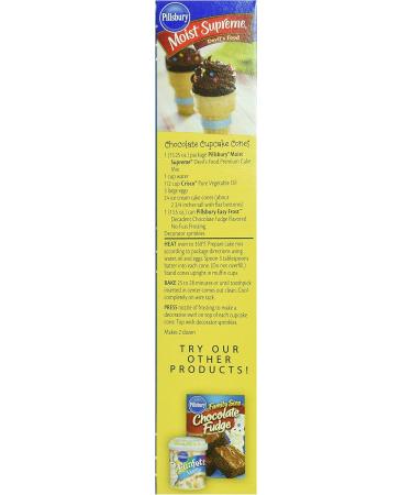 Pillsbury Devils Food Moist Supreme Premium Cake Mix 432g - Buy Online on GoSupps.com