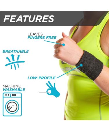 BraceAbility Cheer Wrist Brace - Gymnastics & Cheerleading Support for Boys & Girls | One Size Fits Most - Buy Online on GoSupps.com