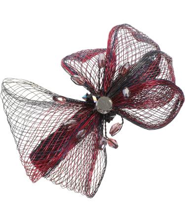FRCOLOR Wedding butterfly hair clip bridal hair clip carnival headpiece wedding hair bows hair barrette clip for women bride headpiece large hair bows big bow Hair up woman copper Big - Buy Online on GoSupps.com