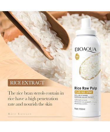Rice Puree Moisturizing Spray & Nicotinamide Brightening Face Mist 150ml | Hydrate & Illuminate Your Skin | International Shipping Available - Buy Online on GoSupps.com