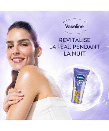 Vaseline Gluta-Hya Overnight Radiance Serum Burst Lotion - Lotion hydratante pour le corps l'acide hyaluronique et au glutathion - Soin antioxydant pour une peau lisse et souple - 2 200 mL - Buy Online on GoSupps.com