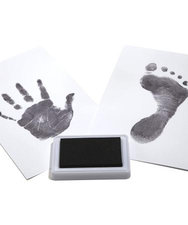 Baby's Touch Reusable Hand & Foot Print Ink Pads - Black | Safe, Non-Toxic Ink - Buy Online on GoSupps.com