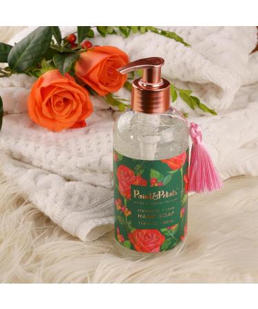 Buy PAINT&PETALS Cranberry and Rose Liquid Hand Soap - 11.8 Oz | Premium Scented Soap for International Shipping - Buy Online on GoSupps.com