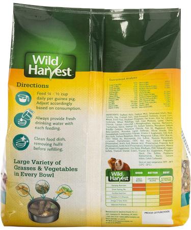 Wild Harvest Advanced Nutrition Diet for Guinea Pigs (Packaging May Vary) - Buy Online on GoSupps.com