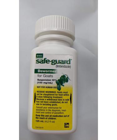 Merck Safeguard Goat Dewormer 125ml