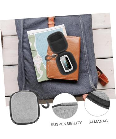 Premium EVA Travel Case for Oximeter & Glucose Test Kits - Insulated Storage Pocket for Diabetes & Health Devices - Buy Online on GoSupps.com