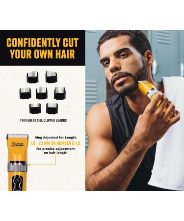 Shop The Cut Buddy Clipper & Grooming Set for Men - Cordless Hair & Beard Trimmer Waterproof Quiet Titanium Plated - Buy Online on GoSupps.com