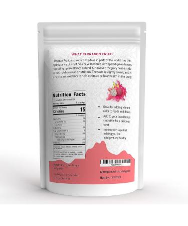 Dragon Fruit Powder - Natural Food Coloring with Antioxidants | 25 Servings (3.5 oz) - Buy Online on GoSupps.com