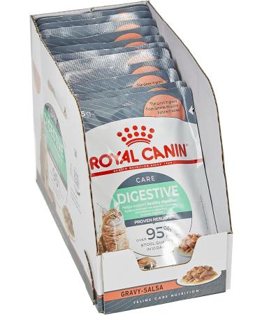 Royal Canin Digestive Care in Gravy Adult Wet Cat Food 85g (Pack of 12) Chicken 1.02 kg (Pack of 1) - Buy Online on GoSupps.com