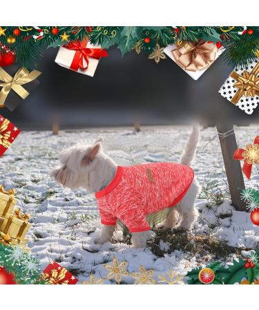 Buy Hylyun 4-Piece Dog Sweater Set for Small Dogs | Soft Comfortable & Warm Knitting | Perfect for Winter - Bright Colors - Buy Online on GoSupps.com