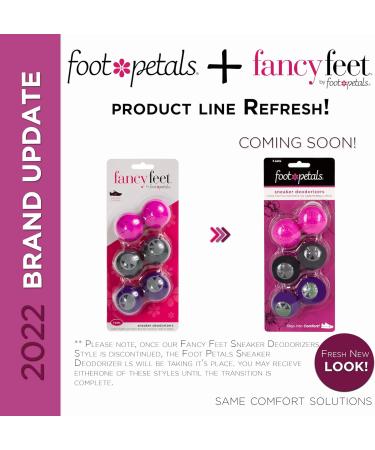 Fancy Feet Women's Sneaker Deodorizers - 3 Pairs for Fresh Shoes | International Shipping Available - Buy Online on GoSupps.com