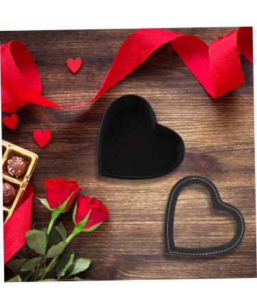 3 Pcs Heart Shaped Window Box Gift Boxes with Lids Christmas Paper Gift Boxes Clear Container with Lid Gift Arrangement Boxes Flower Packing Container Transparent Lid Flowers Skin 1 count (Pack of 1) Blackx3pcs - Buy Online on GoSupps.com