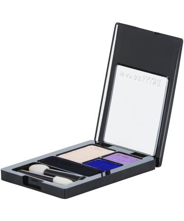 Maybelline New York Expert Wear Eyeshadow Quads Electric Blue 0.17 oz - Long-Lasting Eyeshadow Palette - Buy Online on GoSupps.com