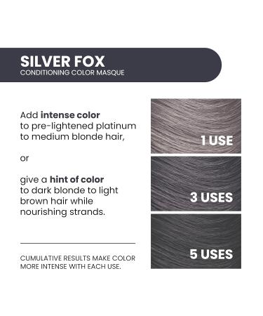 ALOXXI InstaBoost Color Depositing Conditioner Mask | Instant Silver Fox Temporary Hair Color Dye & Deep Conditioning Masque - Buy Online on GoSupps.com