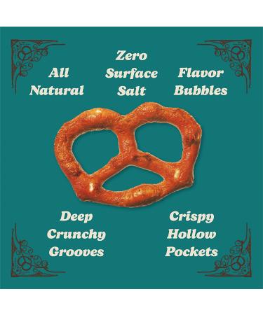 Delicious Vegan Homestyle Baked Unsalted Splits Snacks - 11oz Bag (Pack of 6) | Certified OU Kosher & Non-GMO - Buy Online on GoSupps.com