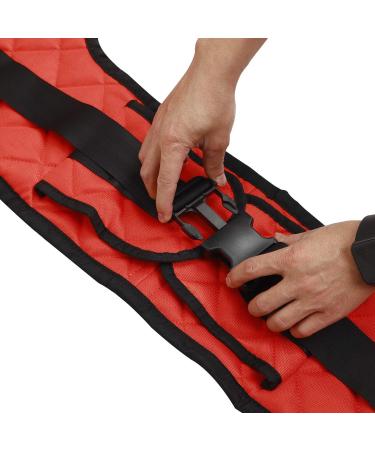 Full Body Sling Patient Lift - Universal 4-Point Transfer Hammock for Bathroom Transfers - Red | Shop Internationally - Buy Online on GoSupps.com