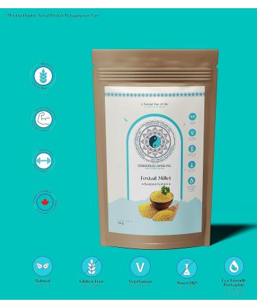 Foxtail Millet (kangni) I 100% Pure I Nutrient Powerhouse I High Proteing Content I Phoksatel Baajara Thinai Kirra Thinna Navane - Buy Online on GoSupps.com