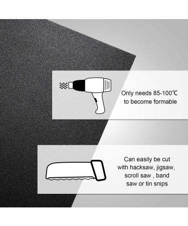 Outus 3 Pieces Moldable ABS Plastic Sheets - High Tensile & Impact Strength for DIY Crafts - 12x12 Inch - Buy Online on GoSupps.com