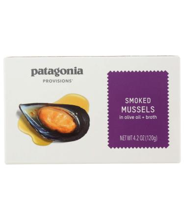 Patagonia Provisions, Mussels Smoked Organic, 4.2 Ounce