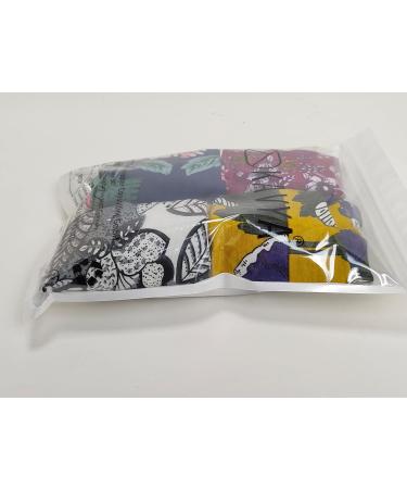 KAVYA Wide Headbands for Women's Hair Headband Soft Head Bands Adult Women Hairband Turban Flower Cotton Head band Everyday Yoga Sport Fitness Yellow blue white rose - Buy Online on GoSupps.com