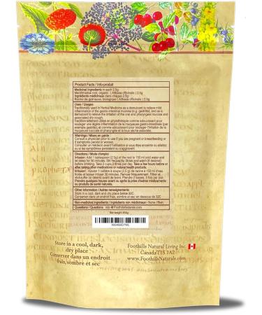 Foothills Naturals Marshmallow Root Organic Cut - 454g / 1 lb 180 Servings - Buy Online on GoSupps.com