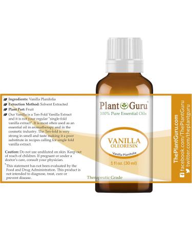 Buy 100% Pure Vanilla Oleoresin Essential Oil 1 oz - Therapeutic Grade 10 Fold Extraction International Shipping - Buy Online on GoSupps.com
