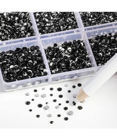 Beadsland 7200PCs Flatback Rhinestones - Clear Crystal Nail Gemstones Mixed Sizes (SS3-SS10) with Wax Pencil Kit for Crafts - International Shipping - Buy Online on GoSupps.com