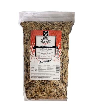 Goose Valley Brown & Wild Rice Fusion, 5 lb, 2.27 kg (Pack of 1) 5 Pound (Pack of 1)