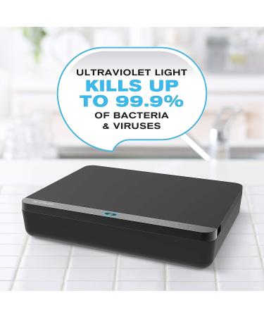 Surface XL Pro UVC Sanitizer with Device Charging and 3 USB Ports - SUVC400BM - Buy Online on GoSupps.com