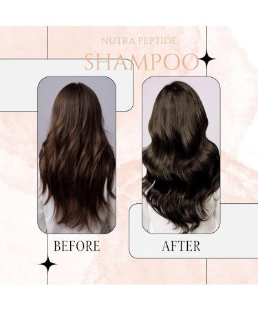 LuxeJoie Nutra Peptide Shampoo 8 oz | Premium Hair Care Products for All Hair Types - Shop Internationally - Buy Online on GoSupps.com
