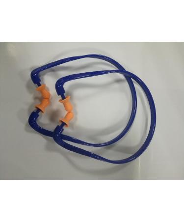 Tvoip U Shape Noise Canceling Ear Plugs - Blue Pack of 2 | Hearing Protection for Shooting, Headband Sleep, Silicone Ear Buds for Noise Reduction - Buy Online on GoSupps.com