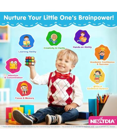 Phosphatidylserine Supplement 100mg Focus Gummies for Kids Teens + Vitamin C & D3 400IU Sugar Free Kids Brain Gummies Increase Attention & Concentration Chewable Vegan Gluten Free Non-GMO 60Cts 60 Count (Pack of 1) - Buy Online on GoSupps.com