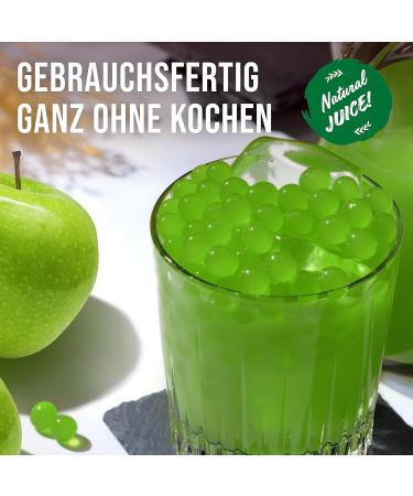 Buy Inspire Food Bubble Tea Pearl Set - 3 Pack Popping Boba (Passion Fruit Lychee Green Apple) | Vegan Gluten-Free Tapioca Pearls - 450g Each - Buy Online on GoSupps.com