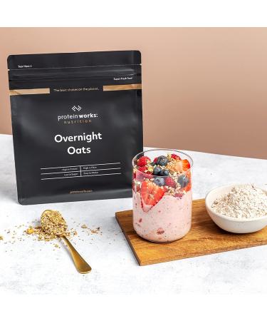 THE PROTEIN WORKS Overnight Oats | High Protein Breakfast | Low Sugar Snack | Low GI Oats | - Buy Online on GoSupps.com