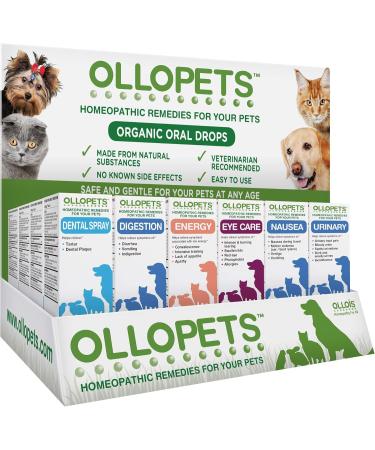 Buy OLLOPETS Organic Homeopathic Remedy for Pet Nausea - 1 Fl Ounce | International Shipping Available - Buy Online on GoSupps.com