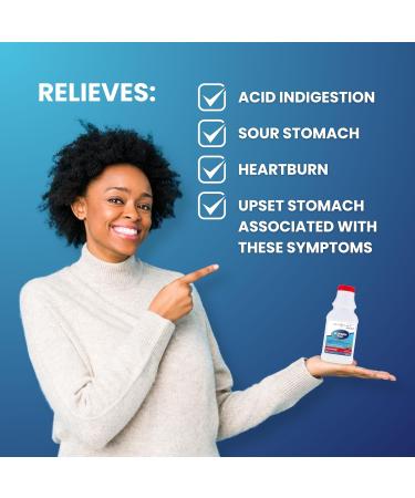GeriCare Heartburn Relief and Acid Reflux Medicine | Effective Antacid Tablets for GERD Relief and Heartburn | Alternative to Maalox Liquid Mylanta and Pepcid Complete Chewable (1) - Buy Online on GoSupps.com