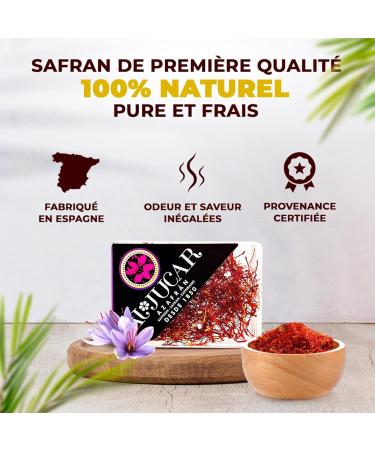 Saffron Filaments Premium 100% Natural Saffron Traditionally Elaborated Saffron Filaments Cooking Spice Premium Saffron Filaments (8g) - Buy Online on GoSupps.com