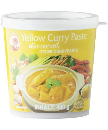 COCK - Yellow curry paste pack of 4 (4 X 400 GR)